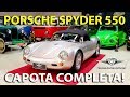 CAPOTA ESPECIAL! Porsche Spyder 550 - Capota completa, lona, cortina e armação articulada