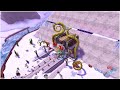 Temple Run 2 WINTER WASTELAND FULL SCREEN -  USAIN BOLT DODING MONSTER