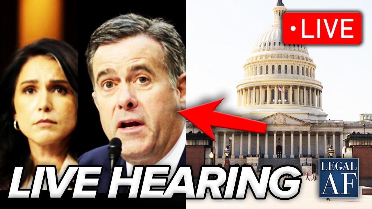 LIVE: Gabbard, Ratcliffe and Patel Testify on Worldwide Threats in Senate Intelligence Hearing
