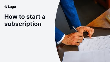 Lago - How to start a subscription