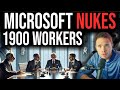Microsoft nukes 1900 workers and the ftc isnt happy
