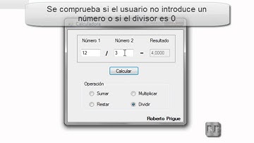 Visual Basic Ejercicio: Calculadora