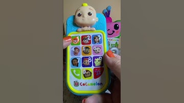 🌈❤️COCOMELON JJ’s FIRST LEARNING PHONE ~ MUSICAL FUN AND LEARNING TOY  #shorts  #viral #trending