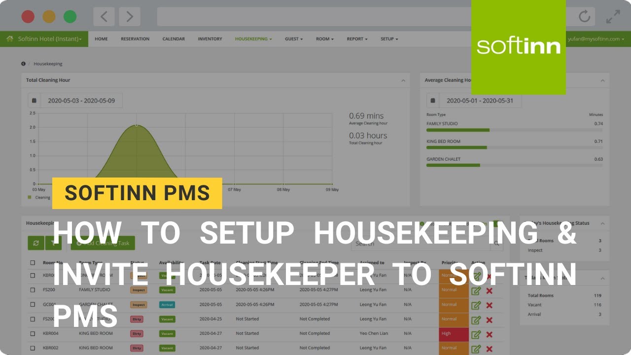 [OBSOLETE] How to Setup Housekeeping & Invite Housekeeper to Softinn ...