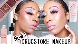 FIRST IMPRESSIONS| NEW DRUGSTORE MAKEUP| EYESHADOW TUTORIAL