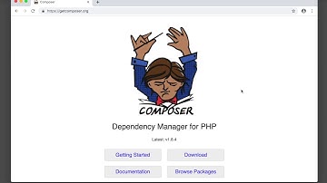 ติดตั้ง PHP Composer