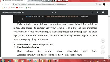 Part 1 Project Web Programming III, Pembuatan Website Perpustakaan