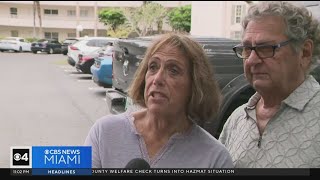 CBS News Miami talks to next-door neighbors of co-pilot who died in Collier County plane crash