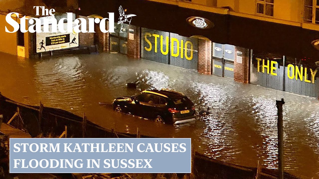 UK weather: Storm Kathleen causes flooding with emergency service launching rescue operations