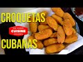 Las MEJORES y mas CREMOSAS croquetas DE POLLO Y corquetas PESCADO en estilo cubano.