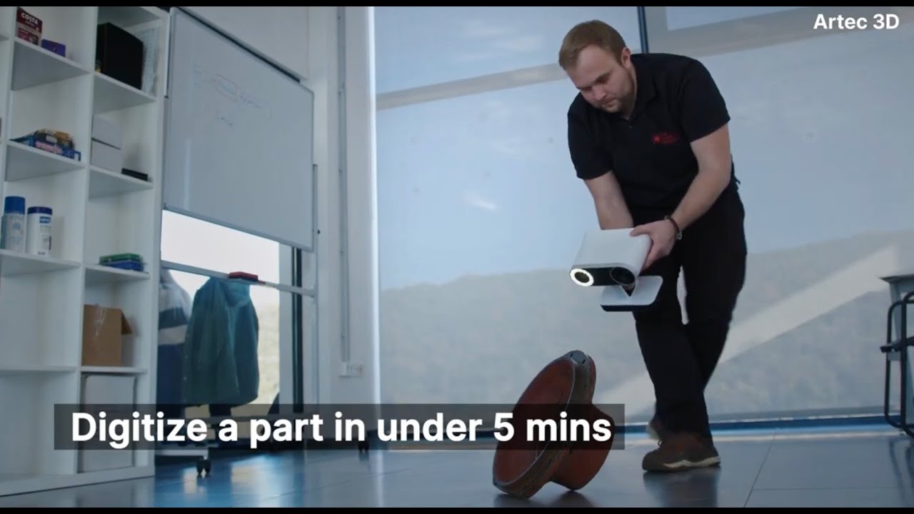 Reverse Engineering with Artec 3D Scanners - YouTube