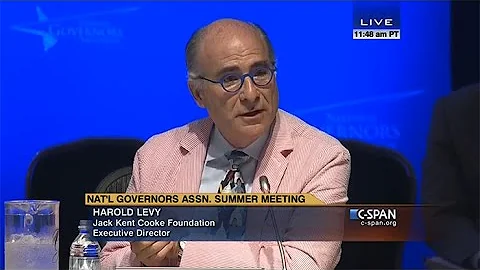 Harold O. Levy at National Governors' Association ...