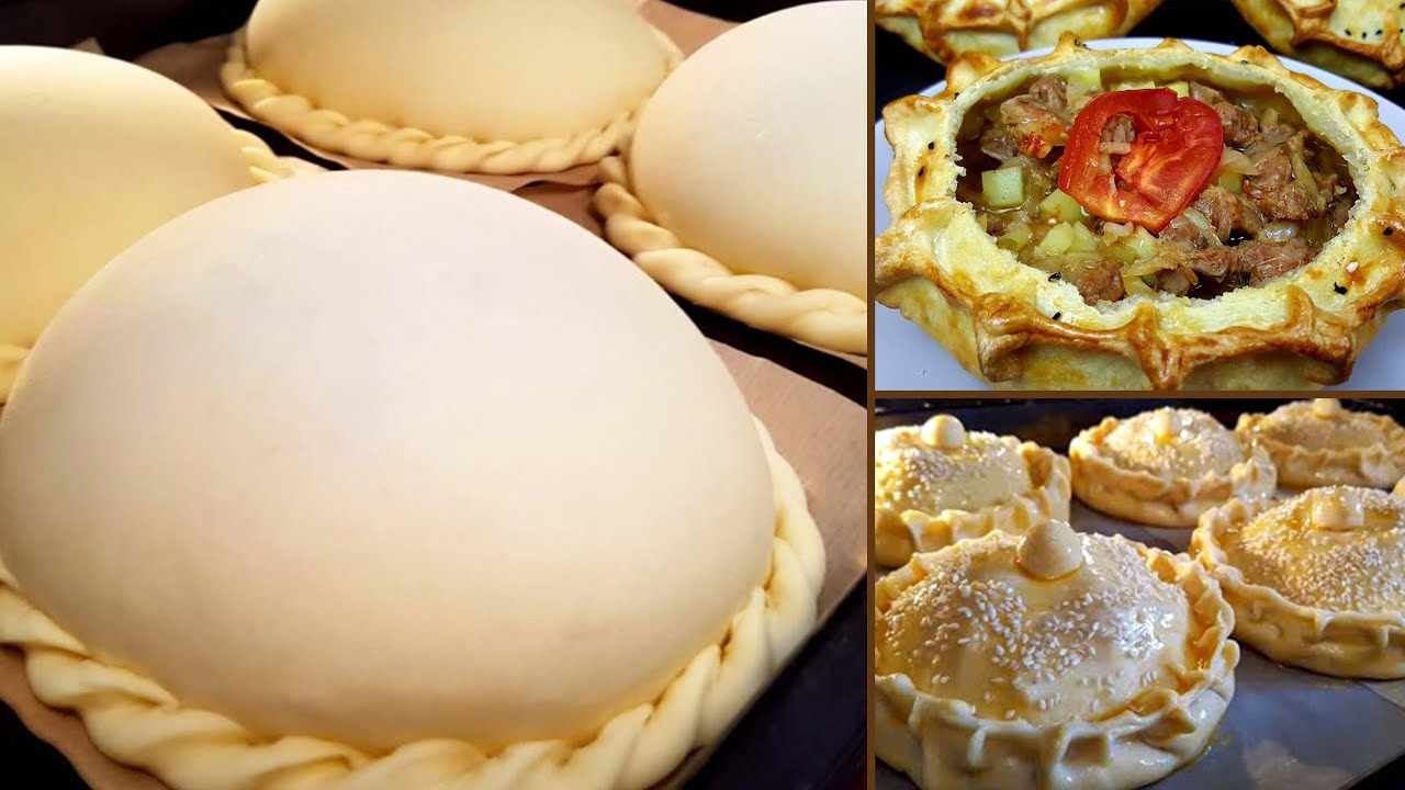 طاجن لحم بالعجين من غير طاجن بنسوى اللحمة جوه العجين وبتطلع فى الاخر دايبة وطعمها تحفة