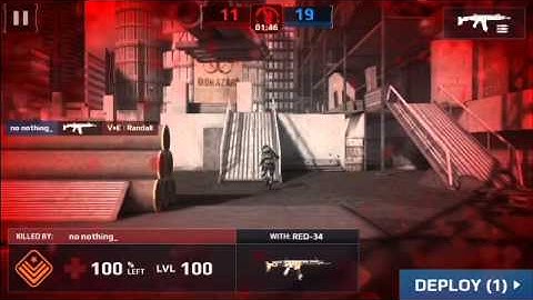 Modern Combat 5: Hackers in Squad Battle "No name" "no nothing_"