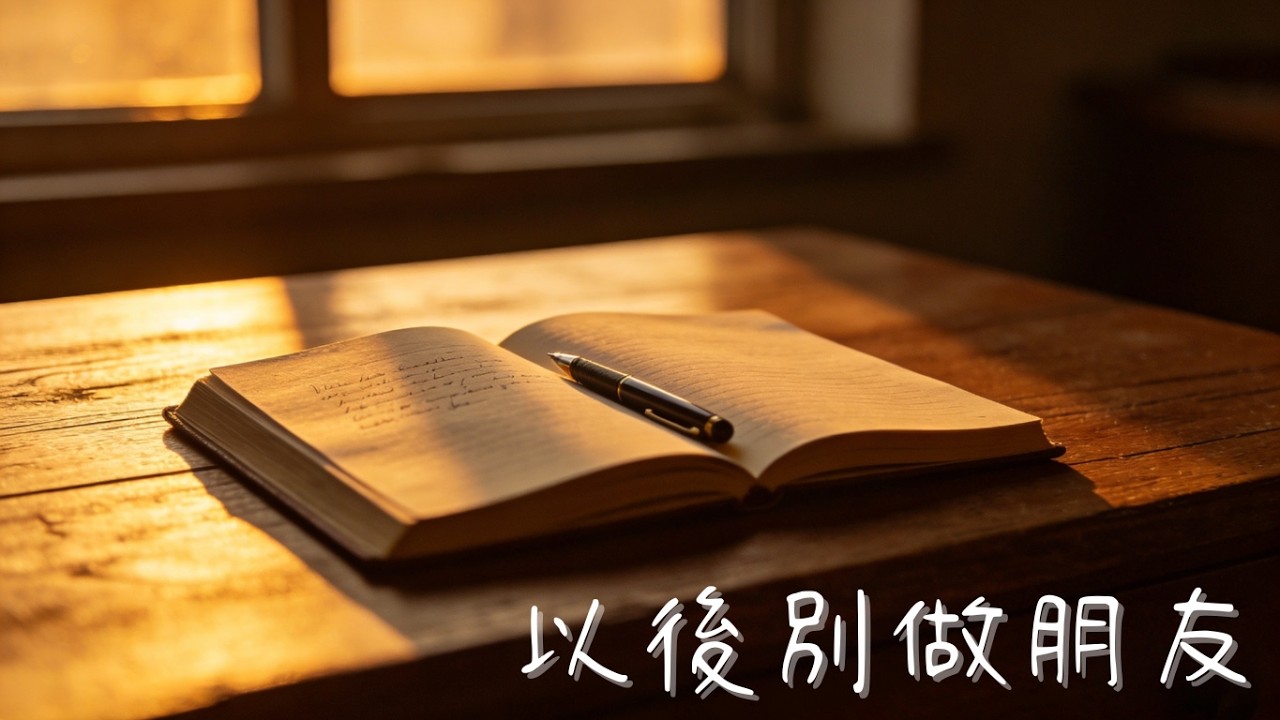 以後別做朋友｜與其心痛，不如放你自由 (原創中文情歌)