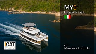 MY5, il piccolo catamarano a motore della Fountaine Pajot