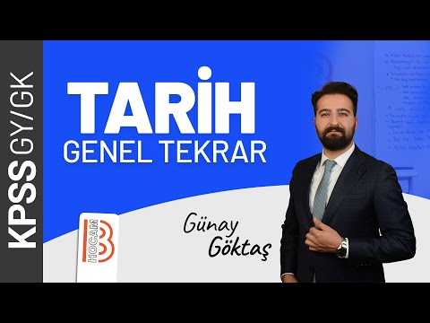 11)  KPSS Tarih Genel Tekrar - ​Osmanlı Devleti Kültür ve Medeniyeti 3 - Günay GÖKTAŞ