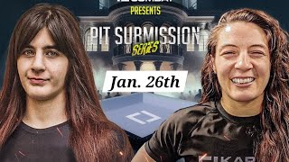 Helena Crevar Vs. Cait Murdock Karate Combat Pit submission series JJS commentary