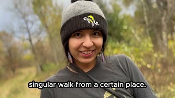 Ondose = S/he walks from a certain place (Ojibwe Word of the Day)