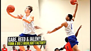 ANOTHER JALEN w\/ BOUNCE!? WTF! Gabe Cupps, Jalen Hooks and Reed Sheppard Go NUTS In Wild AAU Game!