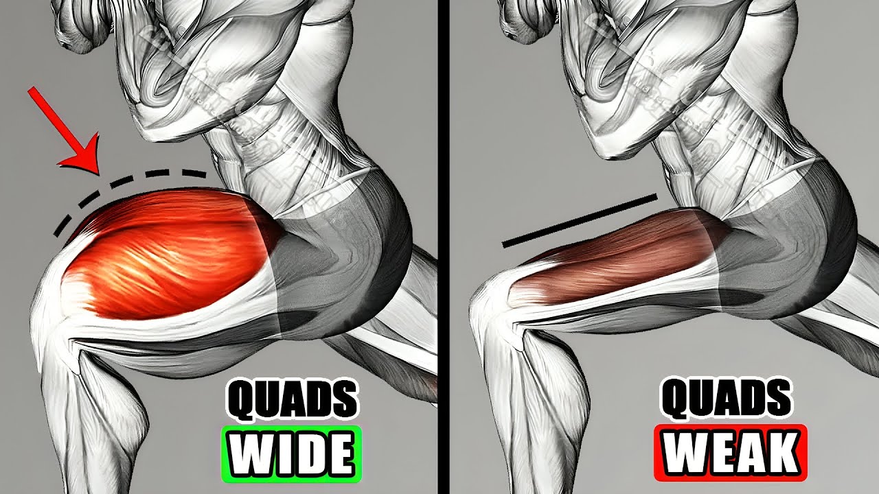Лучшая тренировка для квадрицепсов, чтобы быстро накачать ноги (раскрыта!)