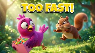 Bird Story Chapter 44: The Fast Hungry Squirrel!