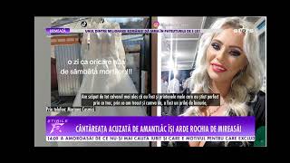 Mariana Cosmici îngroapă trecutul și dă viață unei noi mode ! ARDEREA ROCHIEI DE MIREASA