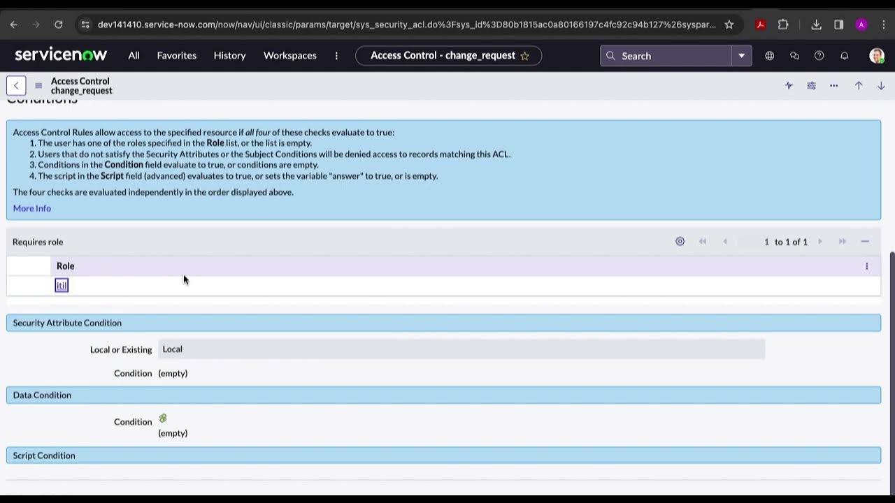 Access Control in ServiceNow See a List of Security ACLs YouTube