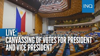 LIVE: Canvassing of votes for president and vice president (May 24 - Part 2)