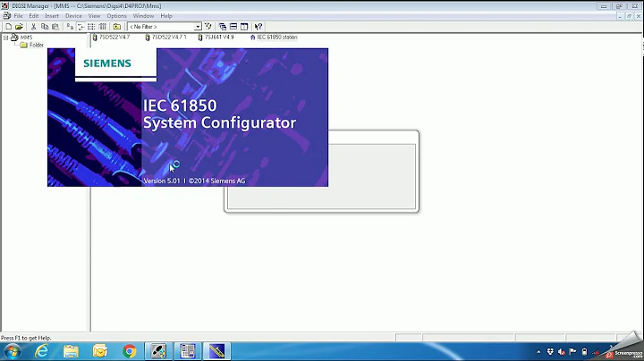 SIEMENS IEC61850 FILE CREATION