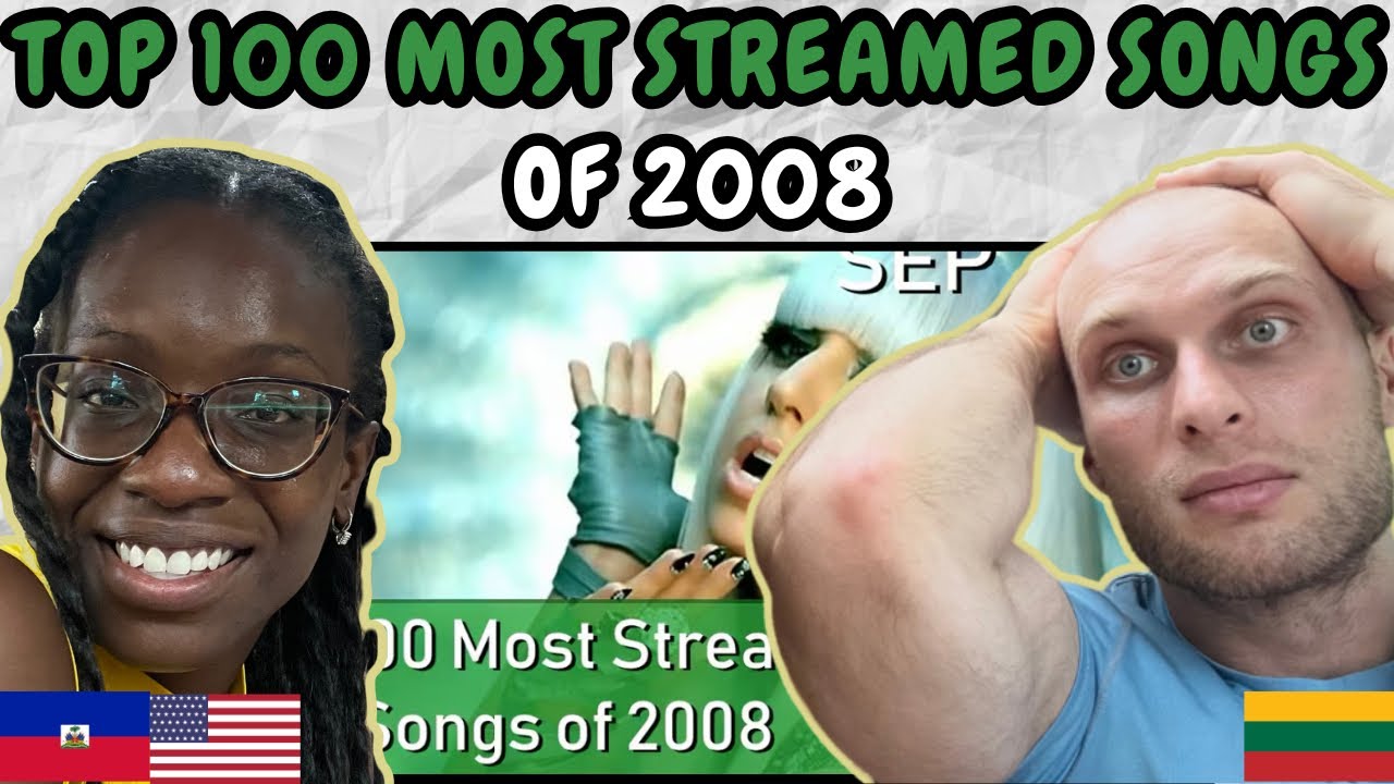 REACTION TO Top 100 Most Streamed Songs of 2008 [September 2025 ...