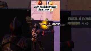 arme mythique au spawn 🔥 code puget ✅ #fortnite #fortniteclips #ytshorts