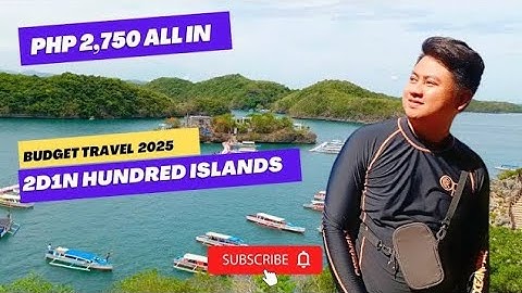 Hundred Islands 2025 | Sulit na Island Hopping sa Pangasinan (₱2,750 Budget Travel)