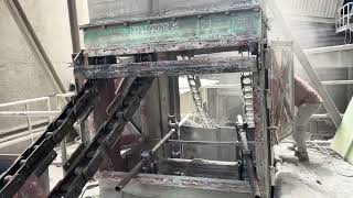 Full Bucket Elevator Chain Replacement | Old Chain Removal & New Chain Installation Guide