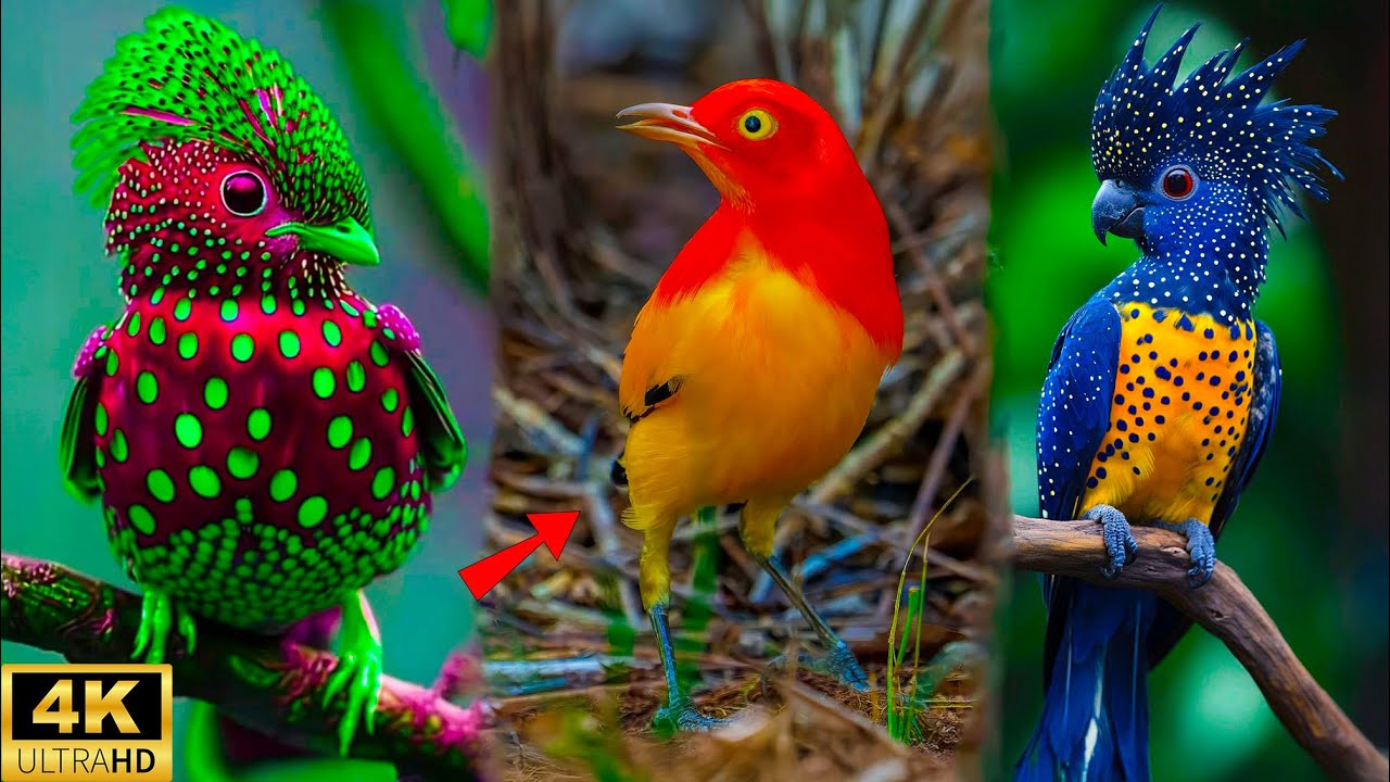 15 Aves Hermosas Poco Conocidas - Información Recién Actualizada #extrañas | Toplora