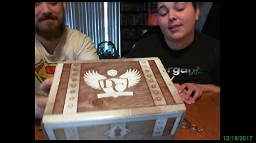Dungeon Crate Subscription Box Unboxing December 2017