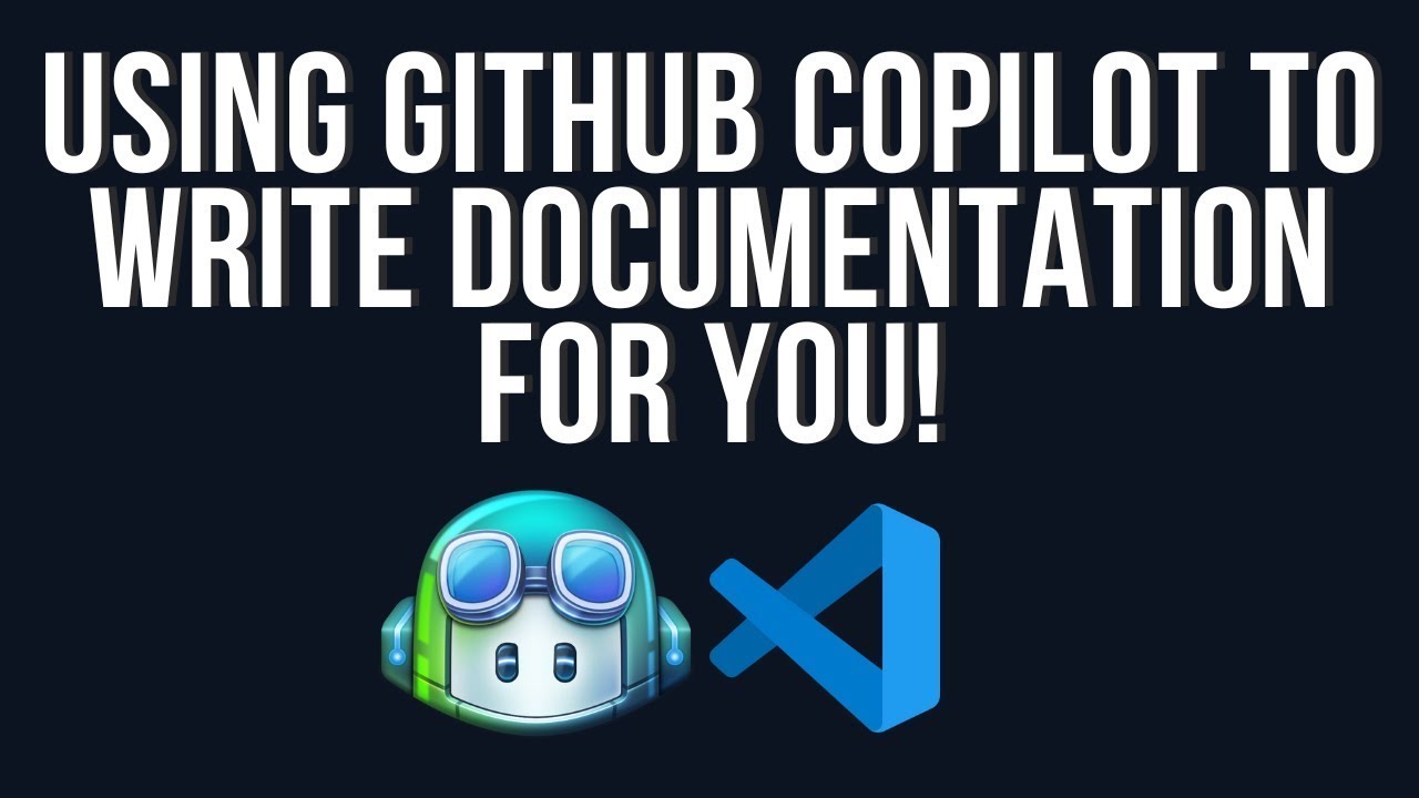 Generate Project Documentation with @GitHub Copilot Chat - YouTube