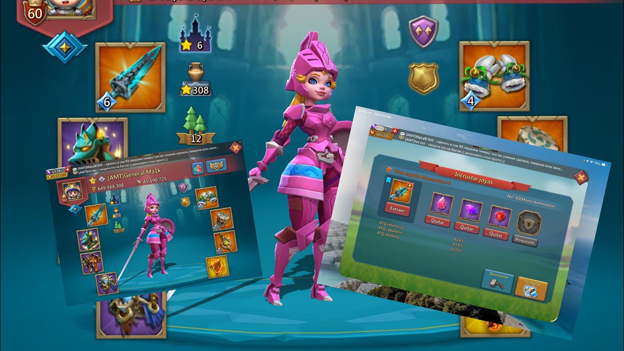 Abriendo 200cofres de cada armadura y templando a alaescarcha #lordmobile@LordsMobileES 