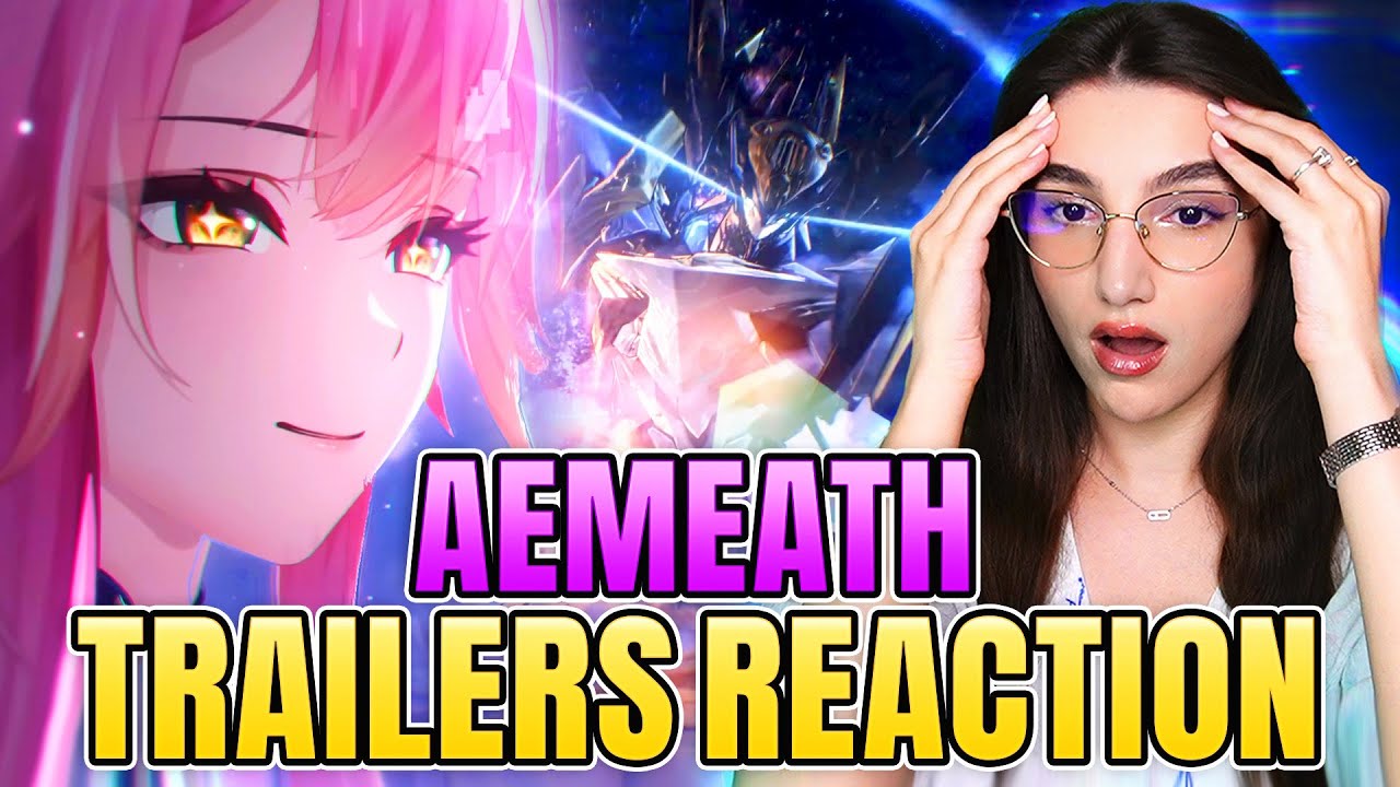 Jadealy REACTS to Aemeath Resonator Showcase and Combat Trailers - Wuthering Waves