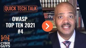 What is the OWASP #4 most critical web application security risk?