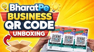 Bharatpe Business QR Code Unboxing