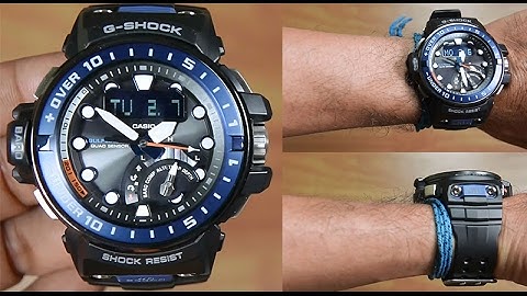 QUAD SENSOR : CASIO GULFMASTER GWN-Q1000-1A - UNBOXING