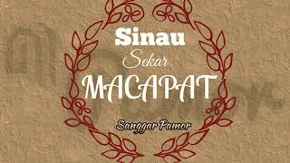 Sekar Macapat Sinom Laras Pelog Pathet Nem