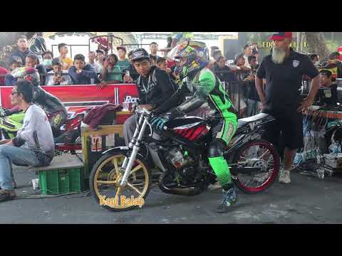 Ninja 2 tak tercepat Drag bike bupati cup ponorogo