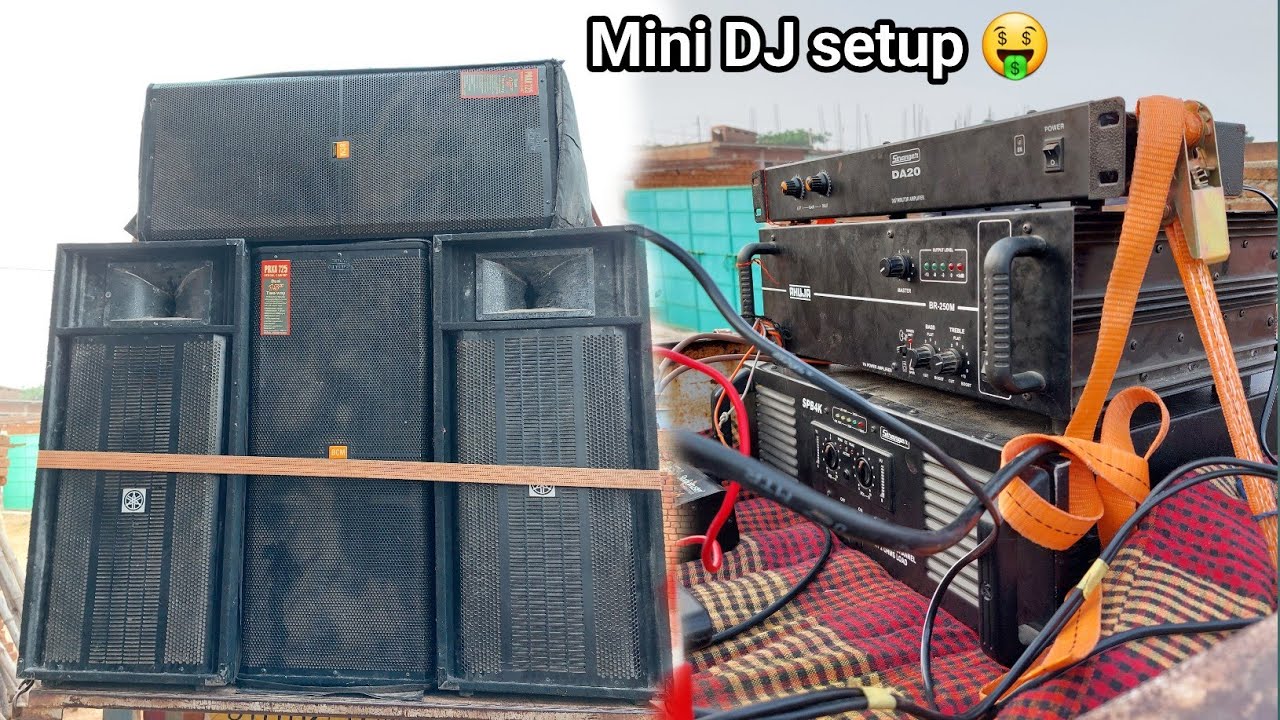 How to connection amplifier to sound Box | sound system connection ( DJ ...