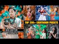 Top 200 lightroom presets free download  top lightroom present free download