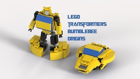 LEGO TRANSFORMERS Bumblebee Origins By BX Brix