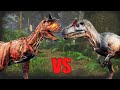 Carnotaurus vs Allosaurus | SPORE