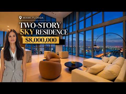 Inside an Extraordinary Miami Sky Residence with Breathtaking Views | Marquis Residences Tour