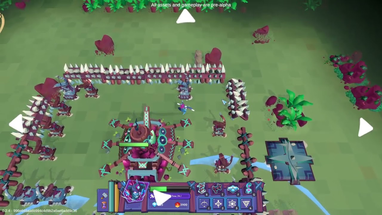 Spark Defense - Pre-Alpha Gameplay - Defend Your Base